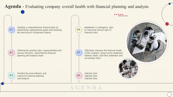 Agenda Evaluating Company Overall Health With Financial Planning And Analysis