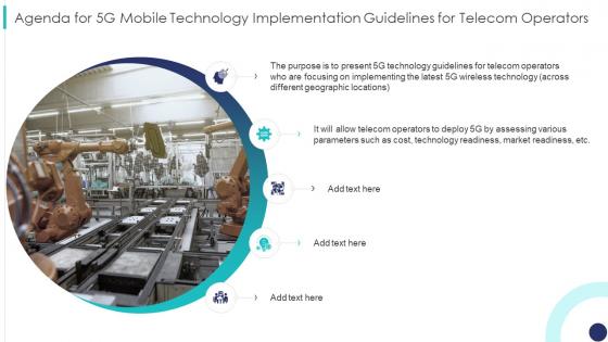 Agenda For 5g Mobile Technology Implementation Guidelines