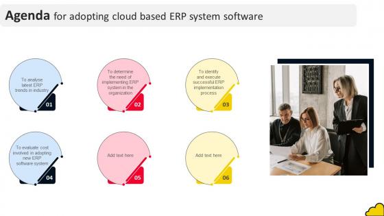 Agenda For Adopting Cloud Based ERP System Software