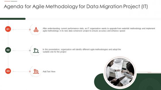 Agenda For Agile Methodology For Data Migration Project It