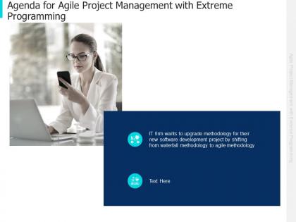 Agenda for agile project management with extreme programming
