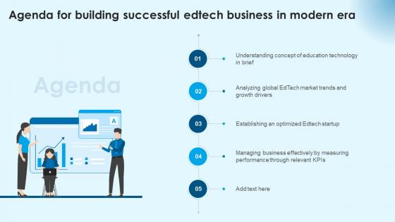 Agenda For Building Successful Edtech Business In Modern Era TC SS