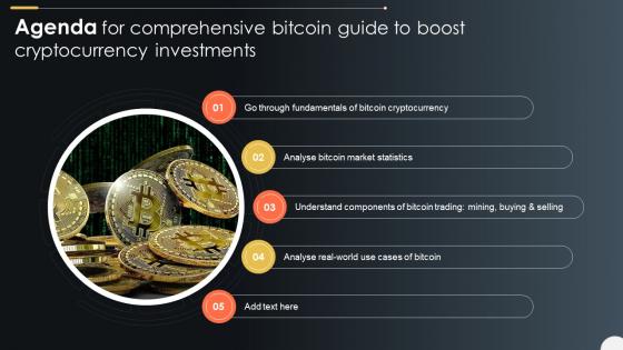 Agenda For Comprehensive Bitcoin Guide To Boost Cryptocurrency BCT SS