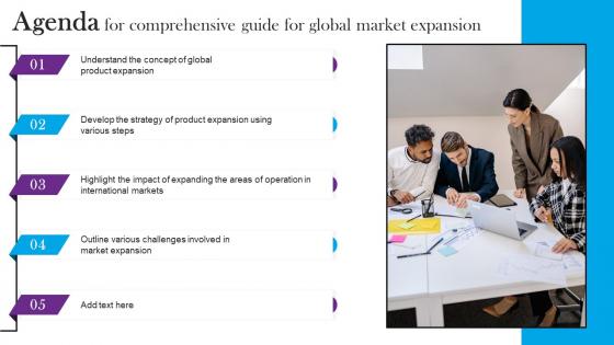 Agenda For Comprehensive Guide For Global Market Expansion