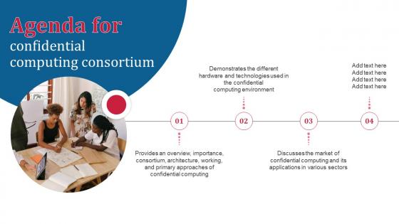 Agenda For Confidential Computing Consortium Ppt Icon Example Introduction