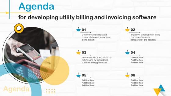 Agenda For Developing Utility Billing And Invoicing Software