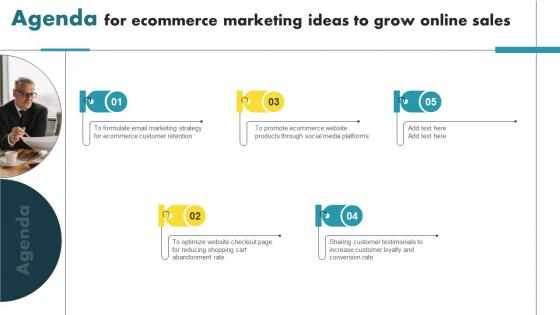 Agenda For Ecommerce Marketing Ideas To Grow Online Sales