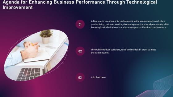 Agenda For Enhancing Business Performance Through Technological Improvement