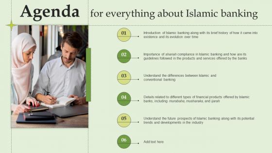 Agenda For Everything About Islamic Banking Fin SS V