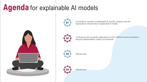 Agenda For Explainable AI Models Ppt Infographics
