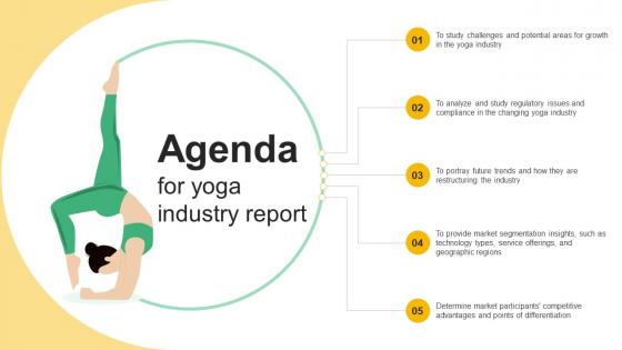 Agenda For Global Yoga Industry Outlook Industry IR SS