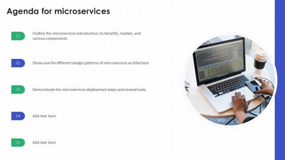 Agenda For Microservices Ppt Icon Slide Download