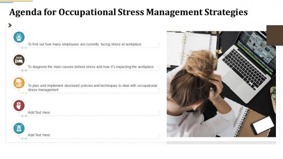 Agenda For Occupational Stress Management Strategies