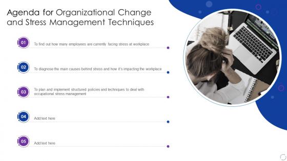 Agenda For Organizational Change And Stress Management Techniques