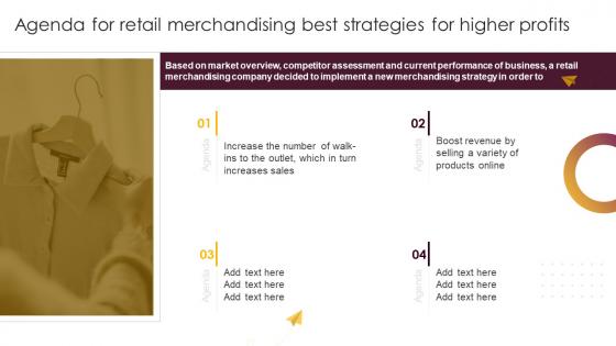 Agenda For Retail Merchandising Best Strategies For Higher Profits