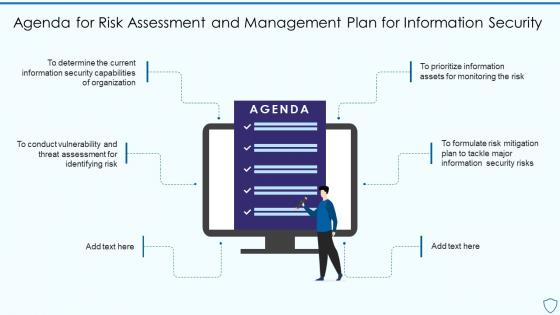 Agenda For Risk Assessment And Management Plan For Information Security