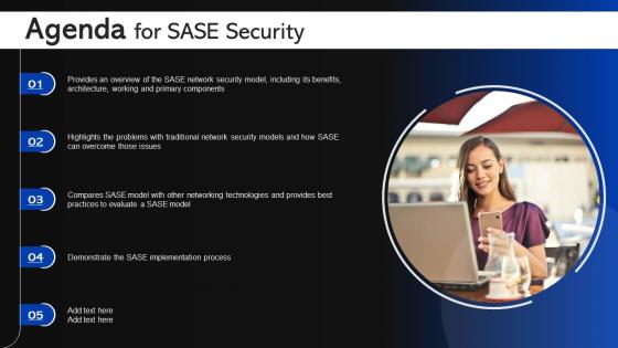 Agenda For Sase Security Ppt Slides Background Images