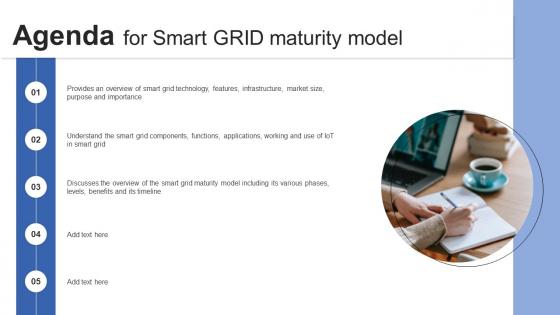 Agenda For Smart Grid Maturity Model Ppt Slides Background Images