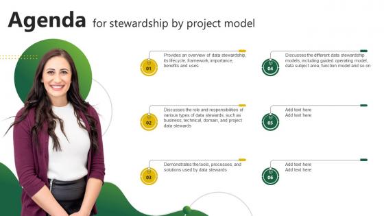 Agenda For Stewardship By Project Model