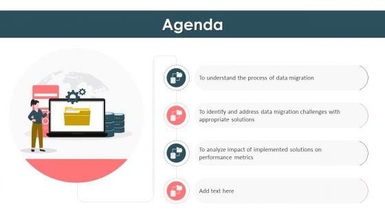 Agenda For Strategic Approach For Effective Data Migration Ppt Ideas Background Images
