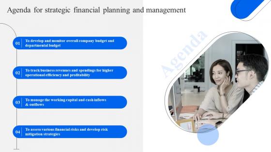 Agenda For Strategic Financial Planning And Management Strategic Financial Planning