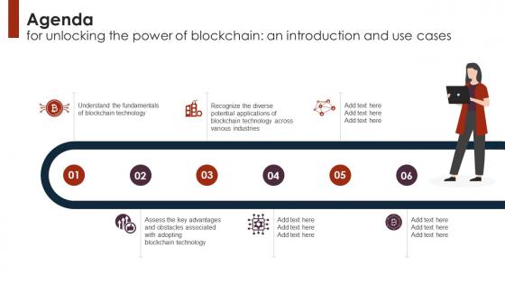 Agenda For Unlocking The Power Of Blockchain An Introduction And Use Cases BCT SS V