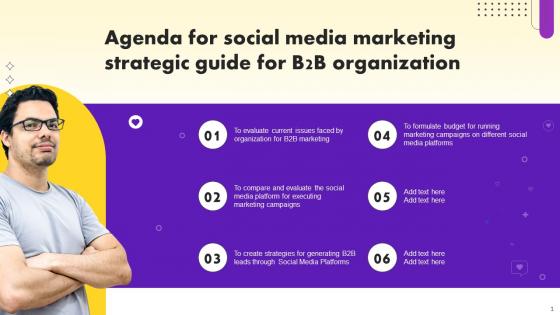 Agenda Four Social Media Marketing Strategy For B2b Company