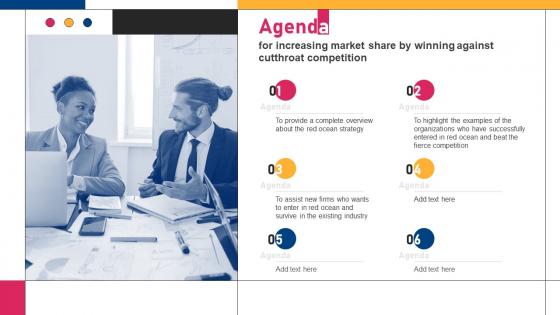 Agenda Increasing Market Share By Winning Against Cutthroat Competition Strategy SS V