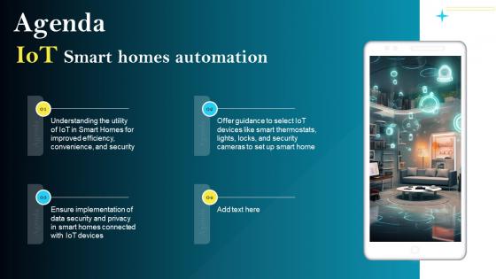 Agenda Iot Smart Homes Automation IOT SS