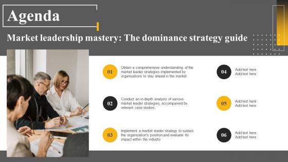Agenda Market Leadership Mastery The Dominance Strategy Guide Strategy SS