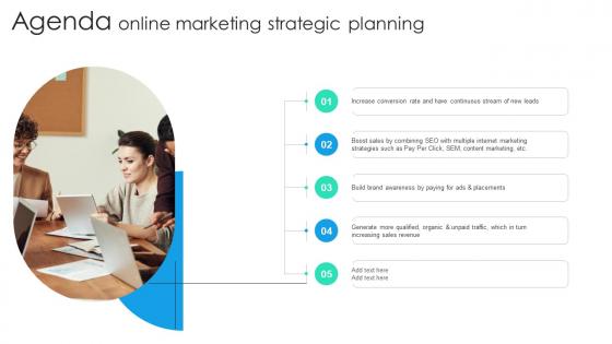 Agenda Online Marketing Strategic Planning MKT SS