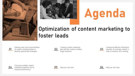 Agenda Optimization Of Content Marketing To Foster Leads
