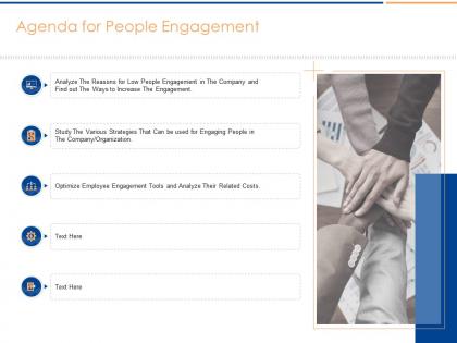 Agenda people engagement people engagement increase productivity enhance satisfaction ppt styles