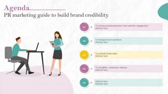 Agenda PR Marketing Guide To Build Brand Credibility MKT SS