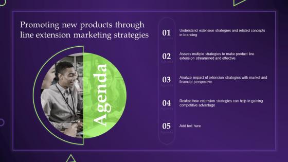 Agenda Promoting New Products Through Line Extension Marketing Strategies