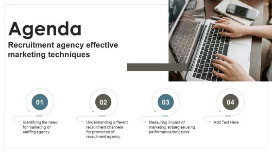 Agenda Recruitment Agency Effective Marketing Techniques Strategy SS V