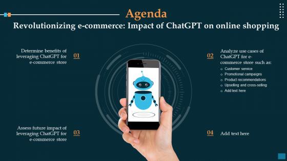Agenda Revolutionizing E Commerce Impact Of Chatgpt On Online Shopping ChatGPT SS