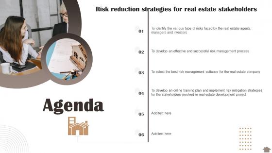 Agenda Risk Reduction Strategies For Real Estate Stakeholders