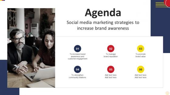 Agenda Social Media Marketing Strategies To Increase Brand Awareness MKT SS V