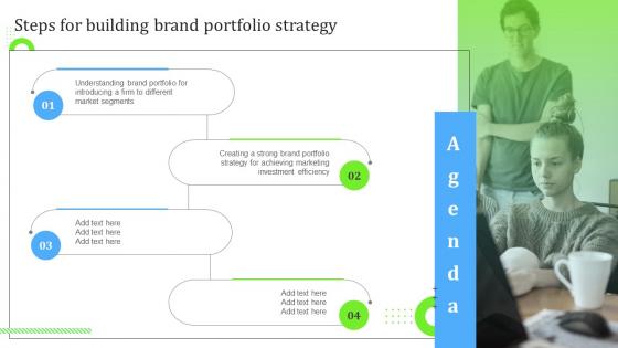 Agenda Steps For Building Brand Portfolio Strategy Ppt Diagram Templates