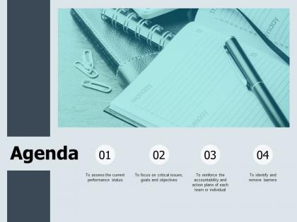 Agenda team or individual d11 ppt powerpoint presentation icon gallery