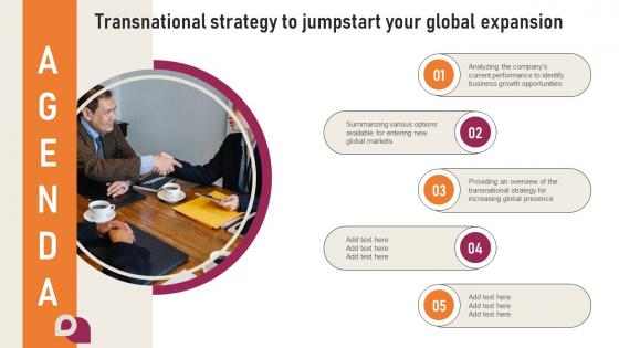 Agenda Transnational Strategy To Jumpstart Your Global Expansion Strategy SS V