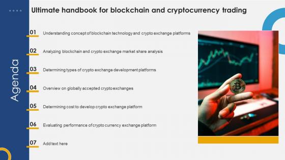 Agenda Ultimate Handbook For Blockchain And Cryptocurrency Trading BCT SS V