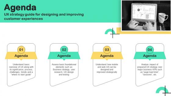 Agenda UX Strategy Guide For Designing And Improving Customer Experiences Strategy SS