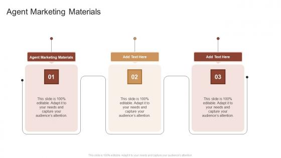 Agent Marketing Materials In Powerpoint And Google Slides Cpb