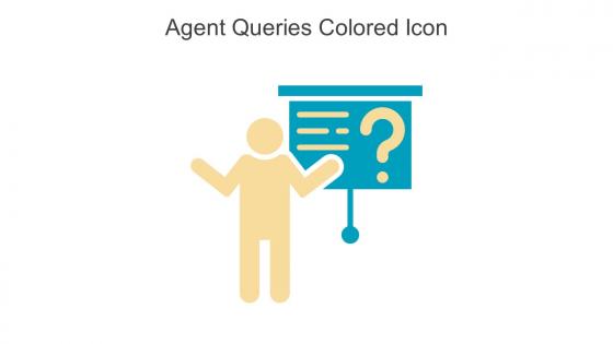 Agent Queries Colored Icon In Powerpoint Pptx Png And Editable Eps Format
