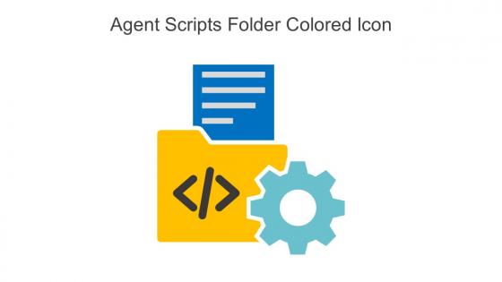 Agent Scripts Folder Colored Icon In Powerpoint Pptx Png And Editable Eps Format