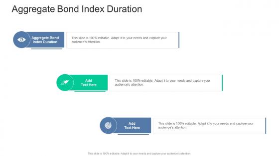 Aggregate Bond Index Duration In Powerpoint And Google Slides Cpb