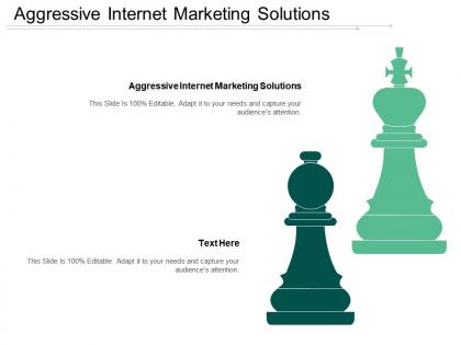 Aggressive internet marketing solutions ppt powerpoint presentation file objects cpb