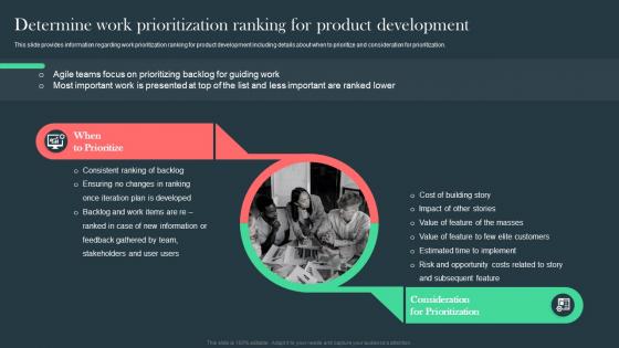 Agile Aided Software Development Determine Work Prioritization Ranking For Product Development